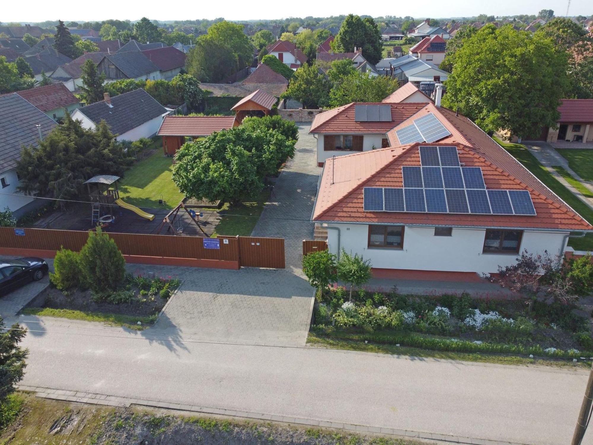 Füzesi Papa Vendégház Harta Dış mekan fotoğraf